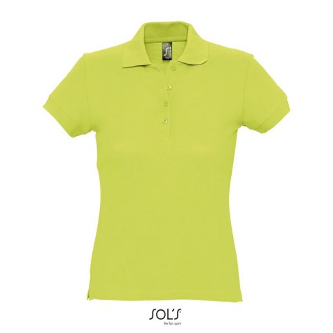 PASSION Damskie POLO 170g Apple Green L