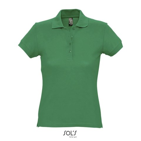 PASSION Damskie POLO 170g Zielony XL