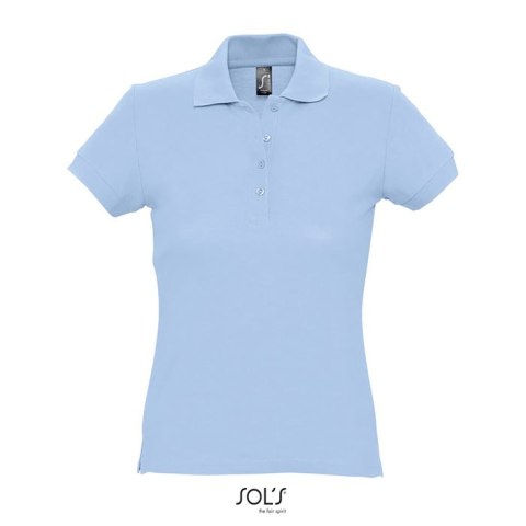 PASSION Damskie POLO 170g sky blue XL