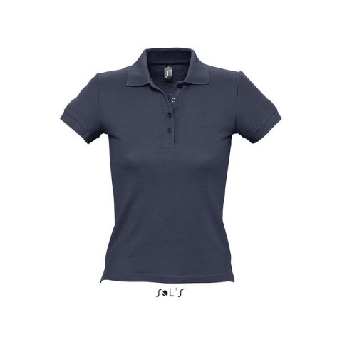 PEOPLE Damskie POLO 210g Granatowy XXL