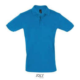 PERFECT Męskie POLO 180g Aqua 3XL