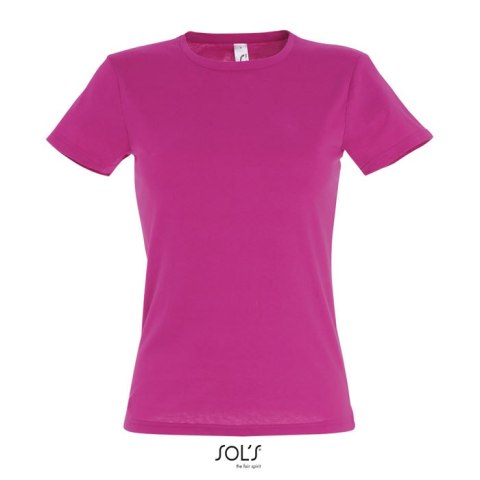 MISS Damski T-SHIRT 150g Fuchsia M