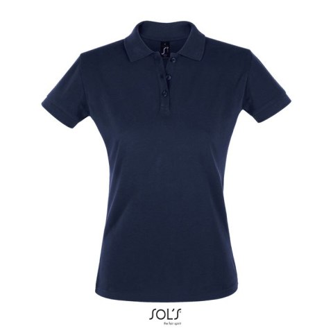 PERFECT Damskie POLO 180g French Navy L