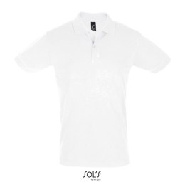 PERFECT Męskie POLO 180g Biały 3XL