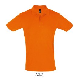 PERFECT Męskie POLO 180g Pomarańczowy 3XL