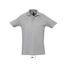 SPRINgII Męskie POLO 210g grey melange L