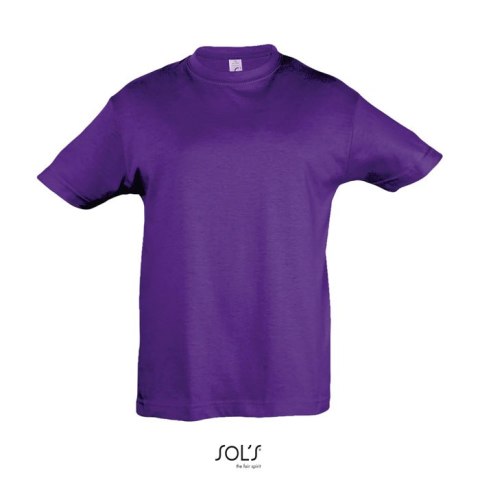 REGENT Dziecięcy T-SHIRT dark purple M