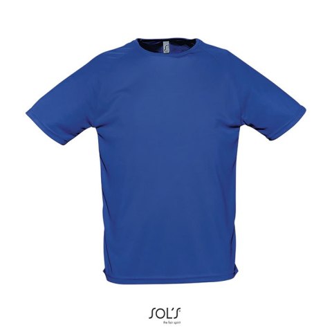 SPORTY Męski T-SHIRT 140g Niebieski XXL