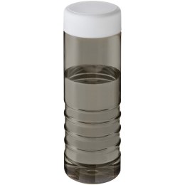 H2O Active® Eco Treble 750 ml screw cap water bottle ciemnografitowy, biały (21048101)