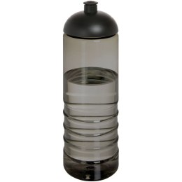 H2O Active® Eco Treble bidon z kopułową pokrywką o pojemności 750 ml ciemnografitowy, czarny