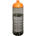 H2O Active® Eco Treble bidon z kopułową pokrywką o pojemności 750 ml ciemnografitowy, pomarańczowy (21048002)