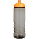 H2O Active® Eco Treble bidon z kopułową pokrywką o pojemności 750 ml ciemnografitowy, pomarańczowy (21048002)