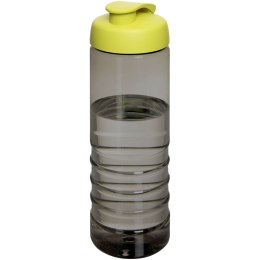 H2O Active® Eco Treble bidon z otwieraną pokrywką o pojemności 750 ml ciemnografitowy, limonka (21047902)