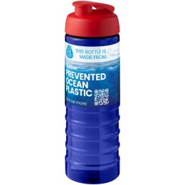 H2O Active® Eco Treble bidon z otwieraną pokrywką o pojemności 750 ml niebieski, czerwony (21047908)