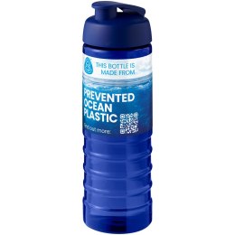 H2O Active® Eco Treble bidon z otwieraną pokrywką o pojemności 750 ml niebieski, niebieski (21047905)