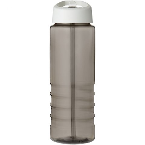 H2O Active® Eco Treble bidon z pokrywką z tutką o pojemności 750 ml ciemnografitowy, biały