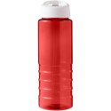 H2O Active® Eco Treble bidon z pokrywką z tutką o pojemności 750 ml czerwony, biały (21048207)