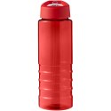 H2O Active® Eco Treble bidon z pokrywką z tutką o pojemności 750 ml czerwony, czerwony (21048208)