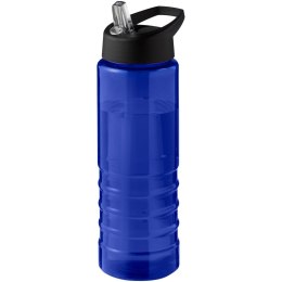 H2O Active® Eco Treble bidon z pokrywką z tutką o pojemności 750 ml niebieski, czarny (21048205)