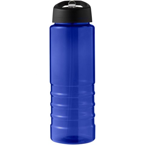 H2O Active® Eco Treble bidon z pokrywką z tutką o pojemności 750 ml niebieski, czarny