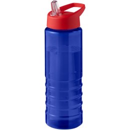 H2O Active® Eco Treble bidon z pokrywką z tutką o pojemności 750 ml niebieski, czerwony (21048210)