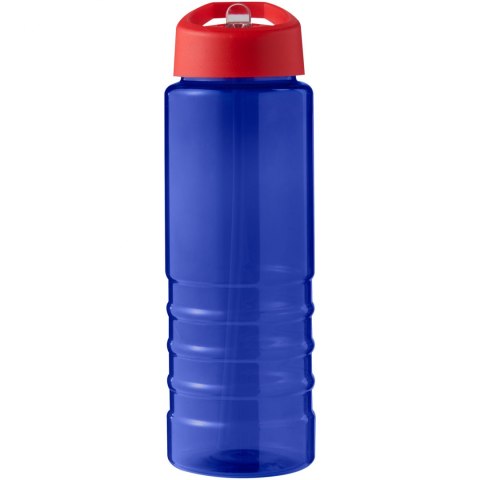 H2O Active® Eco Treble bidon z pokrywką z tutką o pojemności 750 ml niebieski, czerwony