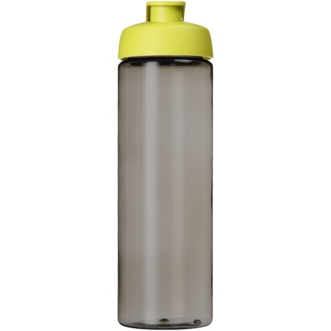 H2O Active® Eco Vibe 850 ml, bidon sportowy z odchylaną pokrywką ciemnografitowy, limonka