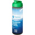 H2O Active® Eco Vibe 850 ml, bidon sportowy z odchylaną pokrywką ciemnografitowy, zielony