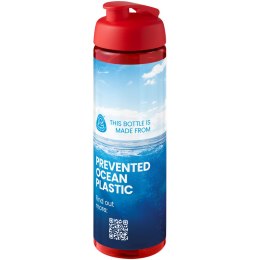H2O Active® Eco Vibe 850 ml, bidon sportowy z odchylaną pokrywką czerwony, czerwony