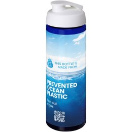 H2O Active® Eco Vibe 850 ml, bidon sportowy z odchylaną pokrywką niebieski, biały (21048307)