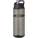 H2O Active® Eco Vibe 850 ml, bidon z dzióbkiem ciemnografitowy, czarny