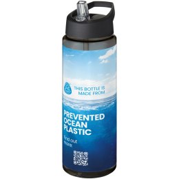 H2O Active® Eco Vibe 850 ml, bidon z dzióbkiem ciemnografitowy, czarny (21048600)