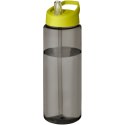 H2O Active® Eco Vibe 850 ml, bidon z dzióbkiem ciemnografitowy, limonka