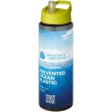 H2O Active® Eco Vibe 850 ml, bidon z dzióbkiem ciemnografitowy, limonka