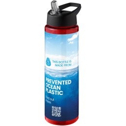 H2O Active® Eco Vibe 850 ml, bidon z dzióbkiem czerwony, czarny (21048608)