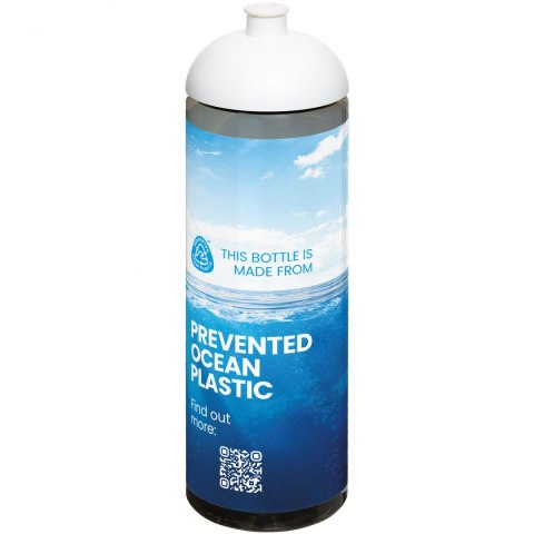 H2O Active® Eco Vibe 850 ml, bidon z kopułową pokrywką ciemnografitowy, biały