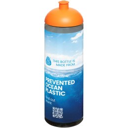 H2O Active® Eco Vibe 850 ml, bidon z kopułową pokrywką ciemnografitowy, pomarańczowy (21048402)