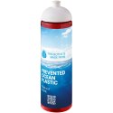 H2O Active® Eco Vibe 850 ml, bidon z kopułową pokrywką czerwony, biały