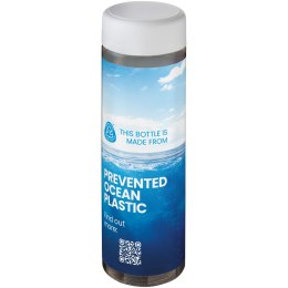 H2O Active® Eco Vibe 850 ml, bidon z zakrętką ciemnografitowy, biały