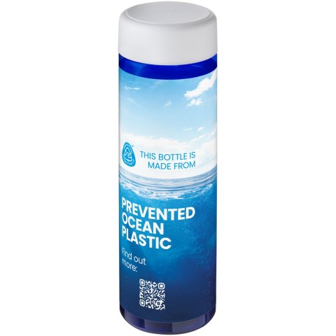 H2O Active® Eco Vibe 850 ml, bidon z zakrętką niebieski, biały
