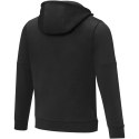 Sayan męski ciepły sweter z kapturem i zapięciem na pół długości czarny (39472901)