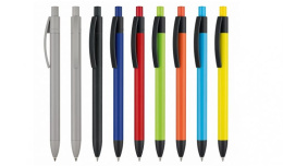 Długopis metalowy Capri Soft czarny