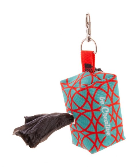 Personalizowany dozownik RPET na woreczki na psie odchody