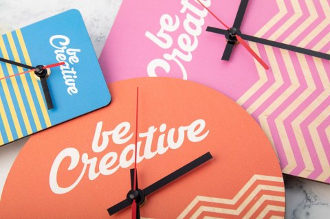 Personalizowany zegar ścienny