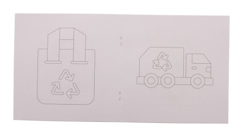 Personalizowany zestaw do kolorowania / kredki / ochrona środowiska