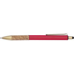 Długopis metalowy kolor Czerwony