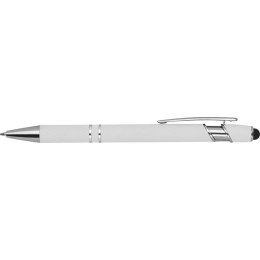 Długopis plastikowy touch pen kolor Biały