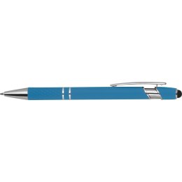 Długopis plastikowy touch pen kolor Jasnoniebieski