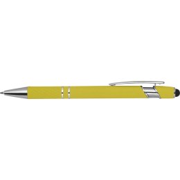 Długopis plastikowy touch pen kolor Żółty