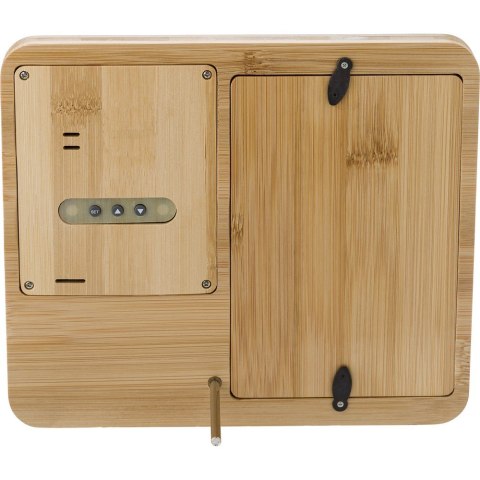 Bambusowa stacja pogodowa, ramka do zdjęć